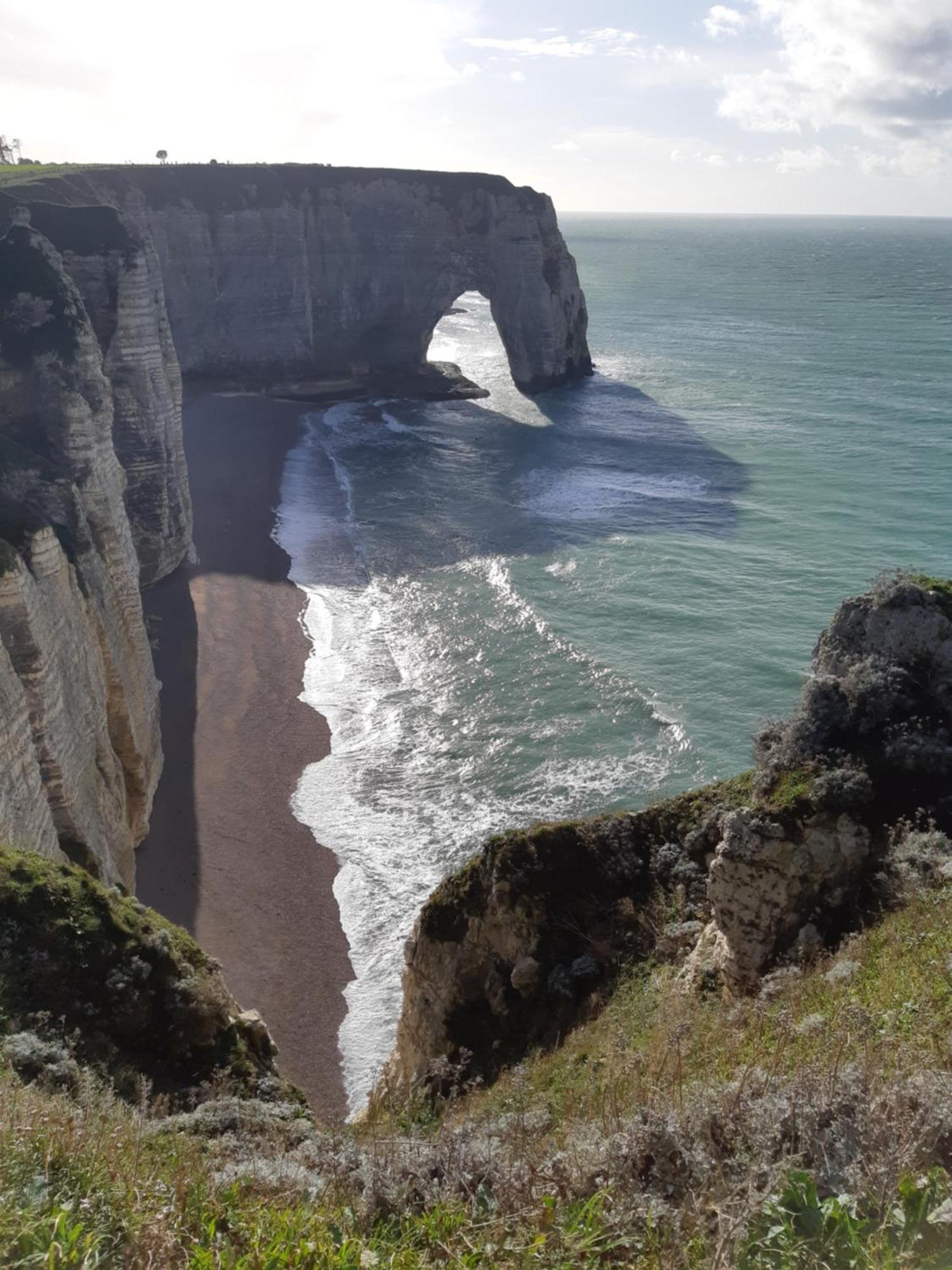 L'aiguille creuse - gîte à 50m de la mer - 40m2 - 6pers max Étretat Exterior foto